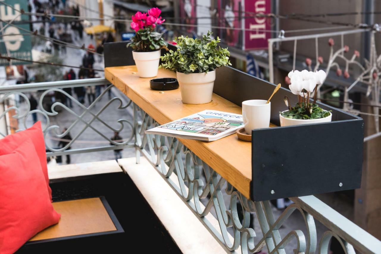 Appartamento di 22 m² con 1 camera Atene Esterno foto